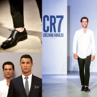 Cristiano Ronaldo apresenta nova coleção de sapatos