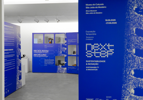 Exposição NEXT STEP patente até 27 de setembro no Museu do Calçado