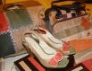 Sapatos e marroquinaria feitos  apartir de pele de peixe