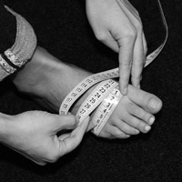 Norma para Calçado, Tamanhos e Sistema de conversão de tamanhos