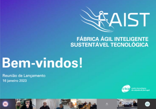 FAIST: Consórcio reúne para planear o desenvolvimento de soluções industriais tecnológicas para o futuro do setor