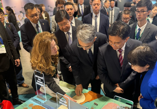 Calçado português no Fórum Internacional de Cooperação Ambiental de Macau
