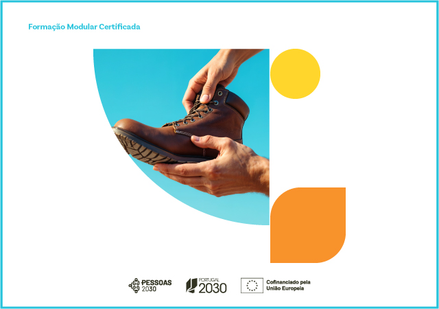 Formação online <br>em Controlo da Qualidade <br>e Embalamento de Calçado