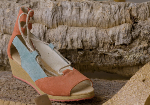 Aplicação da Cortiça no Calçado