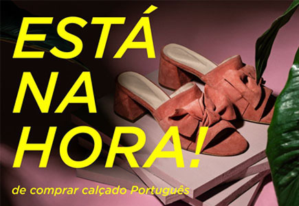 Está na hora de comprar calçado português