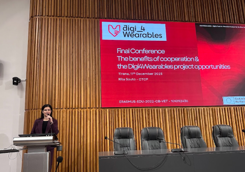 Digi4Wearables cria oportunidades de cooperação entre Portugal e Albânia